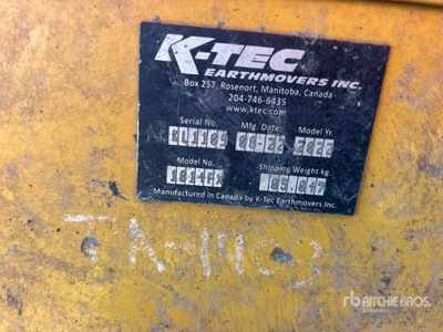 2022 K-TEC 1814 Box Blade Mototrailla remolcable