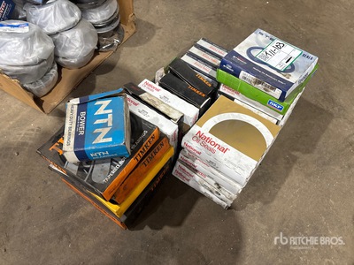 Quantity of Oil seals & bearings