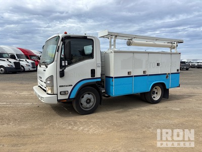 2014 Isuzu NPR-HD 4x2 Utility Truck