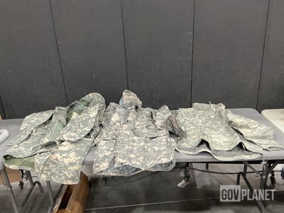 (13) Cold Weather Parkas, (19) Wet Weather Jackets & Assorted Items