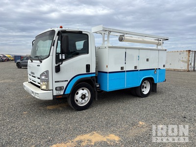 2014 Isuzu NPR-HD 6x2 COE Utility Truck
