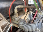Engine with Air Compressor