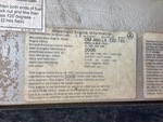 Engine with Emission Label