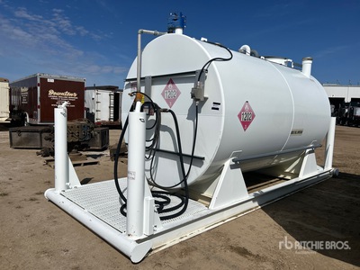 2013 Meridian 15000 L Skid Mounted Steel Fuel Tank