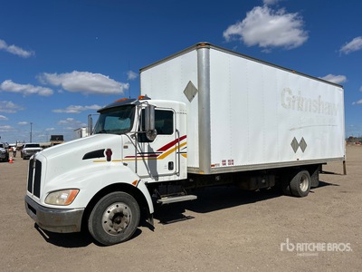 2010 Kenworth T300 4x2 Van Truck