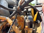 Engine with A/C Compressor