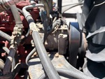 Engine with A/C Compressor