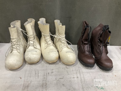 (7) Pairs of Extreme Cold Weather Boots & (6) Pairs of Men’s Safety Boots