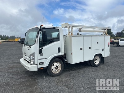 2014 Isuzu NPR-HD 4x2 Utility Truck