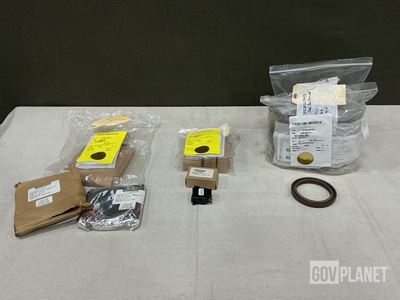(52) Plain Encased Seals, (4) Push Switches & Assorted Items