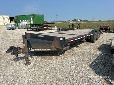 2023 Midsota TBWB022416K 24 ft T/A Remorque Basculante Pour Équipement