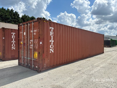 40 ft High Cube Opslag container