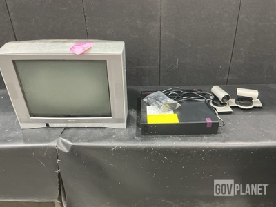 (5) Video Conferencing Cameras, (1) Power Supply & Assorted Items