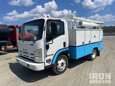 2014 Isuzu NPR HD 4x2 Utility Truck
