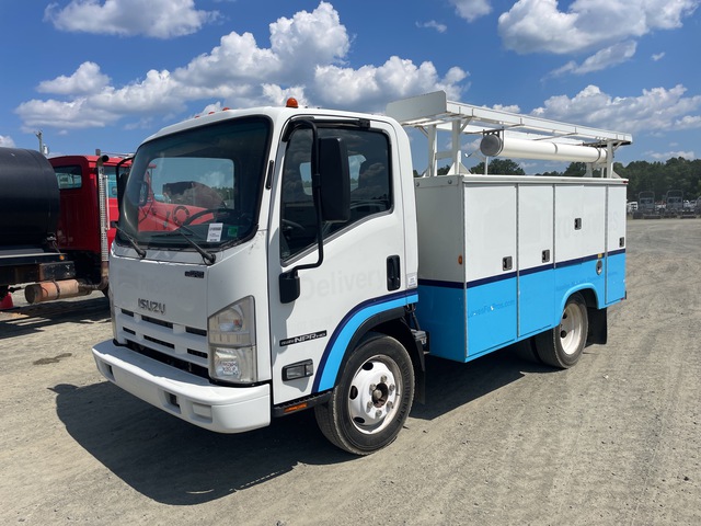 2014 Isuzu NPR HD 4x2 Utility Truck