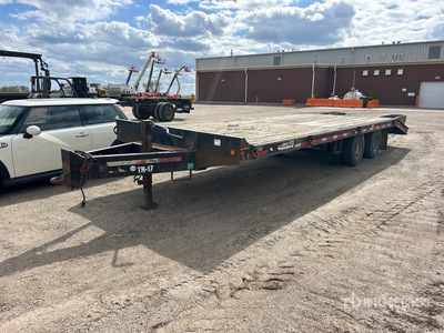 2009 Felling 27 ft T/A Equipment Trailer