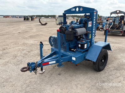 Thompson Trailer-Mounted Water Pump