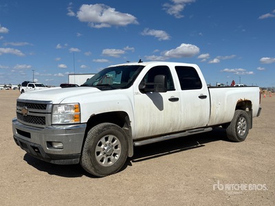 2014 Chevrolet Silverado 3500HD LT 4x4 Crew Cab بيك اب