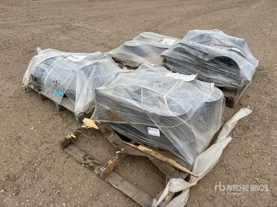 Quantity of (4) Pallets of 12 in Pipe Shoes