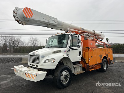 Altec AM55 55 ft on 2009 Freightliner M2 106 4x4 Bucket Truck