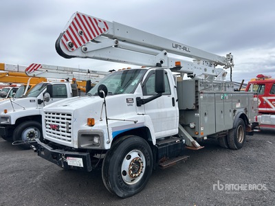 2008 Lift-All LOM-50-1S 50 ft on 2008 GMC C7500 4x2 Bucket Truck