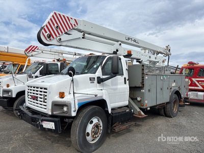 Lift-All on 2008 GMC C7500 4x2 Bucket Truck