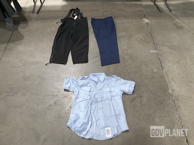 (42) Pairs of Men’s Trousers, (14) Men’s Shirts & Assorted Items