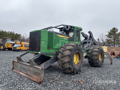 2018 John Deere 848L 4x4 Grapple Skidder