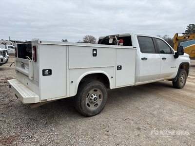 2021 Chevrolet Silverado 2500HD 4x4 Crew Cab Utility Truck