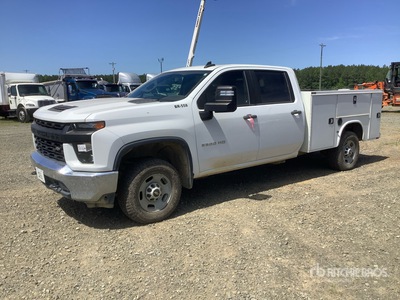 2021 Chevrolet Silverado 2500HD 4x4 Crew Cab Utility Truck