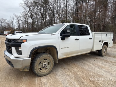 2021 Chevrolet Silverado 2500HD 4x4 Crew Cab Utility Truck