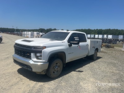 2021 Chevrolet 2500HD 4x4 Crew Cab Service Truck