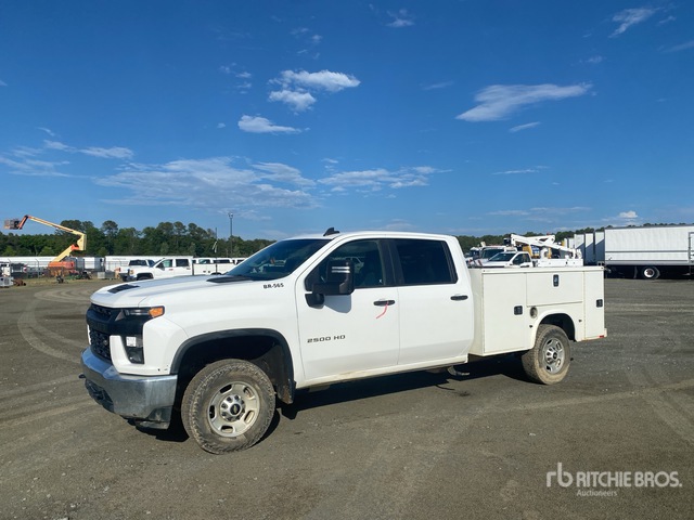 2021 Chevrolet 2500HD 4x4 Crew Cab Utility Truck