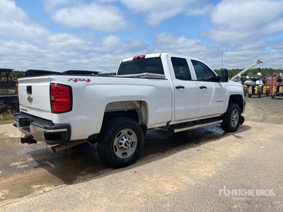 2016 Chevrolet Silverado 2500HD 4x4 Extended Cab Pickup