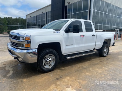 2016 Chevrolet Silverado 2500HD 4x4 Extended Cab Pickup