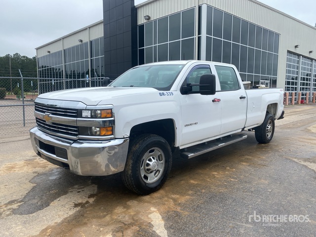 2016 Chevrolet 2500HD 4x4 Crew Cab Pickup
