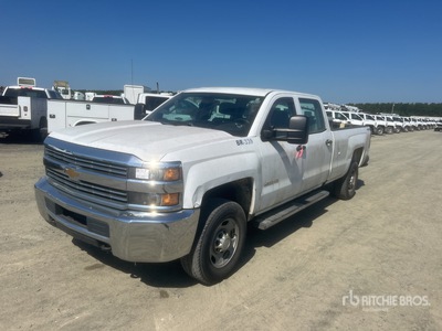 2016 Chevrolet 2500HD 4x4 Crew Cab Pickup