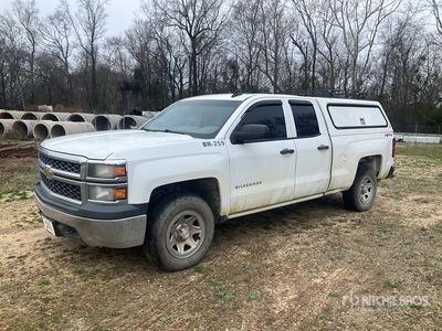 2015 Chevrolet Silverado 1500 4x4 Extended Cab Pickup