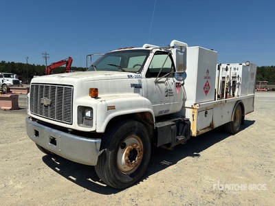 1995 Chevrolet Kodiak 4x2 Lube Truck Fuel Truck (Inoperable)