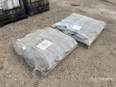 Quantity of (2) Pallets of 6 in Pipe Flanges