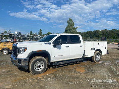 2021 GMC Sierra 2500HD 4x4 Crew Cab Autocarro di servizio