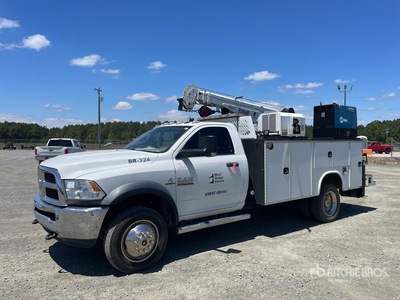 2017 Ram 5500 4x4 Service Truck