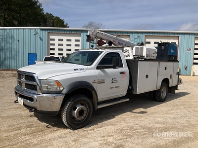 2016 Ram 5500 4x4 Service Truck