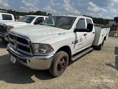 2016 Ram 3500 4x4 Crew Cab Utility Truck