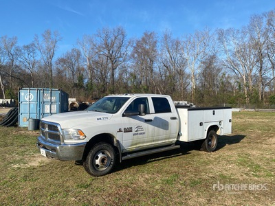 2016 Ram 3500 4x4 Crew Cab Utiliteits vrachtwagen