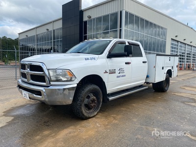 2016 Ram 3500 4x4 Crew Cab Service Truck
