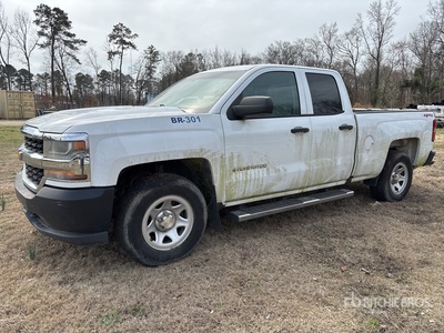 2016 Chevrolet Silverado 1500 4x4 Extended Cab Pickup