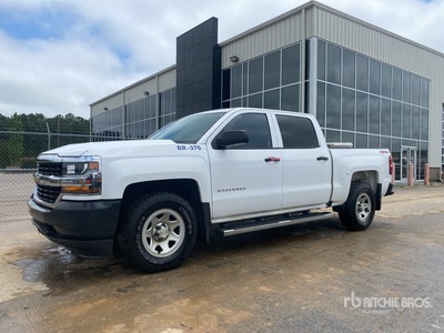 2018 Chevy Silverado 1500 4x4 Crew Cab Pickup
