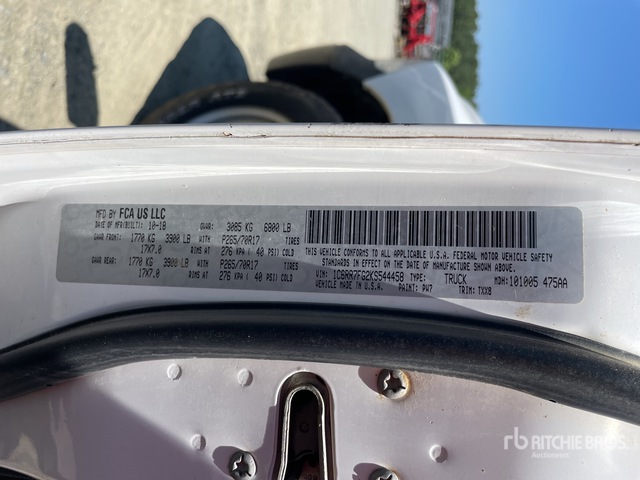 2019 Ram 1500 4x4 Extended Cab Pickup