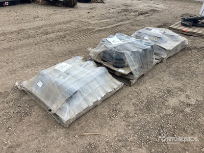 Quantity of (3) Pallets of 8 in Pipe Fittings and Flanges